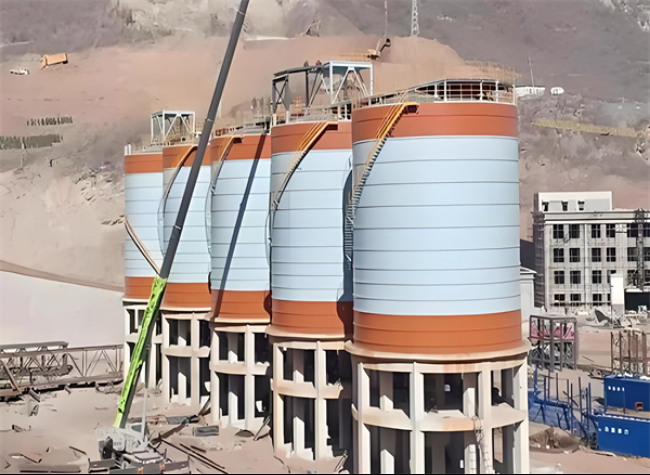 章丘高架钢板仓